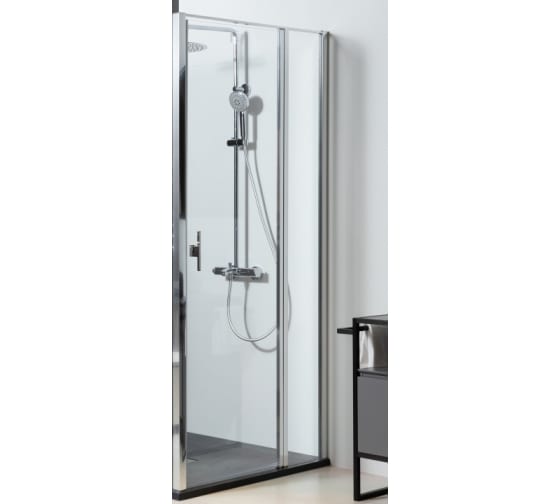 Дверь в нишу 1200мм, 3.31031.00 PRIORITY,стекло Optiwhite, Easyclean хром