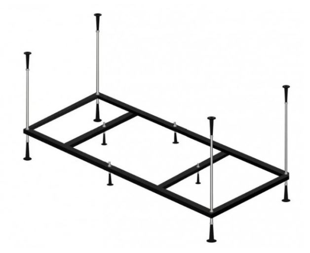 Каркас металлический 180x90 KMP18090 VAGNERPLAST