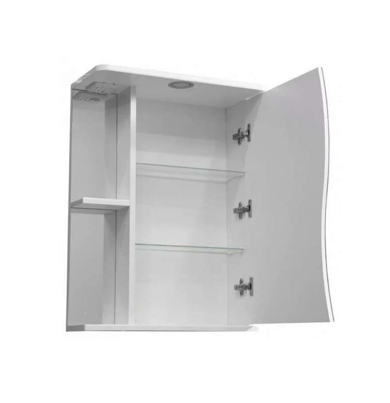 Зеркало-шкаф Stella Polar Волна Верея R 60 с подсветкой SP-00000048