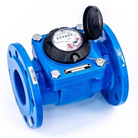 Счётчик холодной воды турбинный фланцевый ВСХН-100, Ду 100, L=250мм