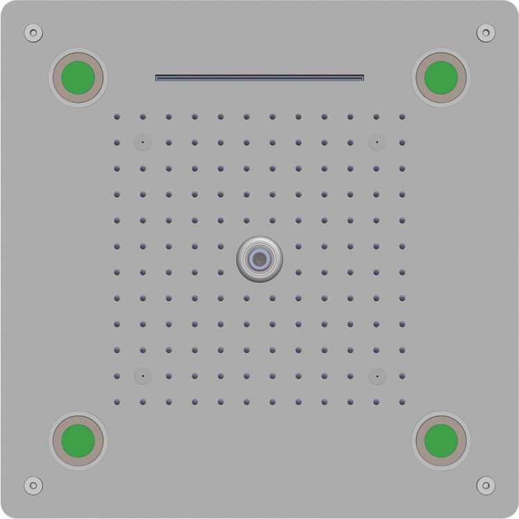 Верхний душ RGW SP-73(LED) Квадрат/Хром/50*50/Дождь, водопад, туман, возд.пузырьки 21140273-01