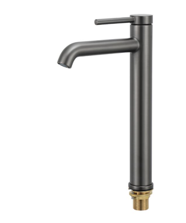 Смеситель для раковины Gappo G1006-29, высокий, оружейная сталь