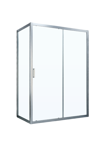 Душевой уголок ZP+ZPV NOVO h2000 120*90 07 10 профиль мат хром стекло сатин рег 118,5-121/89-91,5