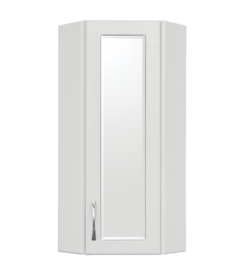 Зеркальный шкаф угловой Style Line Эко Стандарт 30 белый