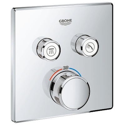 Смеситель с термостатом Grohe Grohtherm SmartControl 29124000 Для душа встраиваемый хром