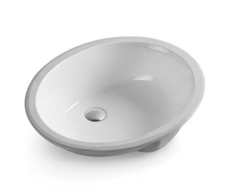 Раковина SantiLine SL-3002 встраиваемая, 60x39 см, цвет белый