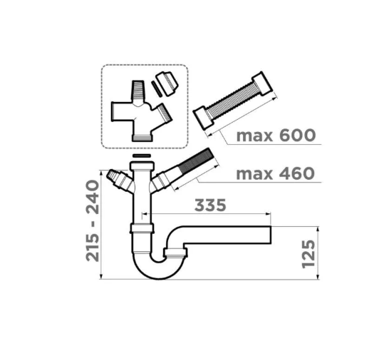 Стфон для измельчителя 4956655 OMOIKIRI NA-01