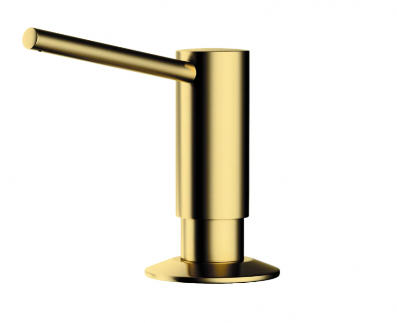 Дозатор для моющего средства OM-02-PVD-LG латунь/светлое золото 4995005 OMOIKIRI