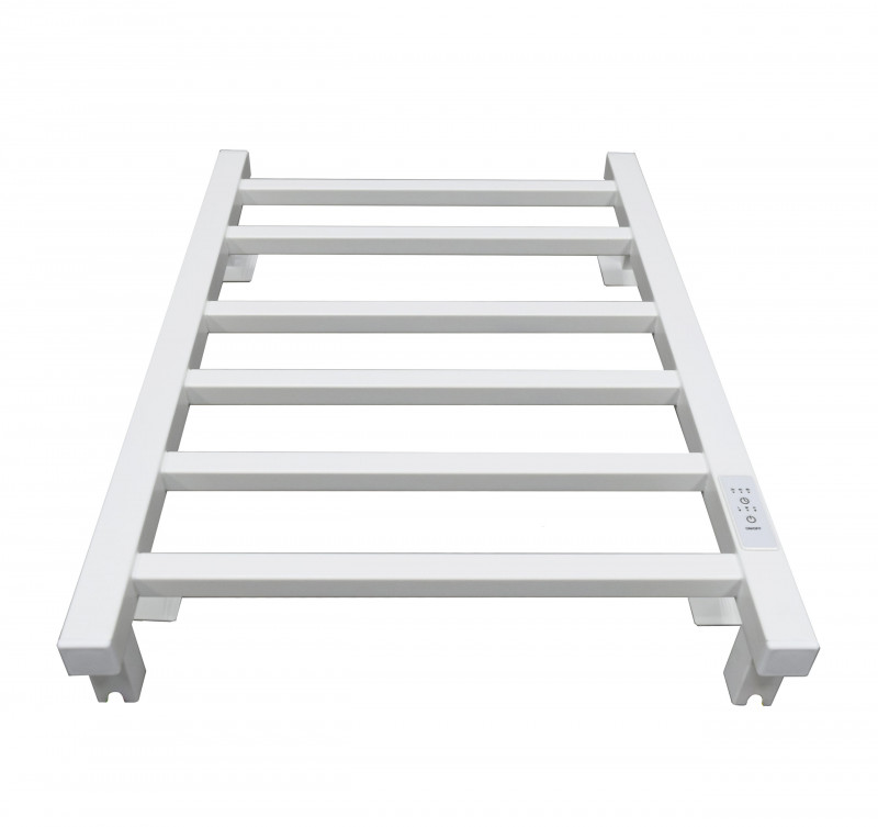 Полотенцесушитель САНПРИЗ КВАДРО П6 400X600 U КС электрический белый