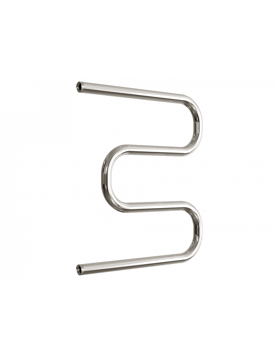 Полотенцесушитель М (CS) 50/50 1" Водяной (K CS, Серебристый металлик)