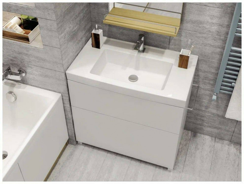 Раковина Cersanit GRAND 60 встраиваемая белая