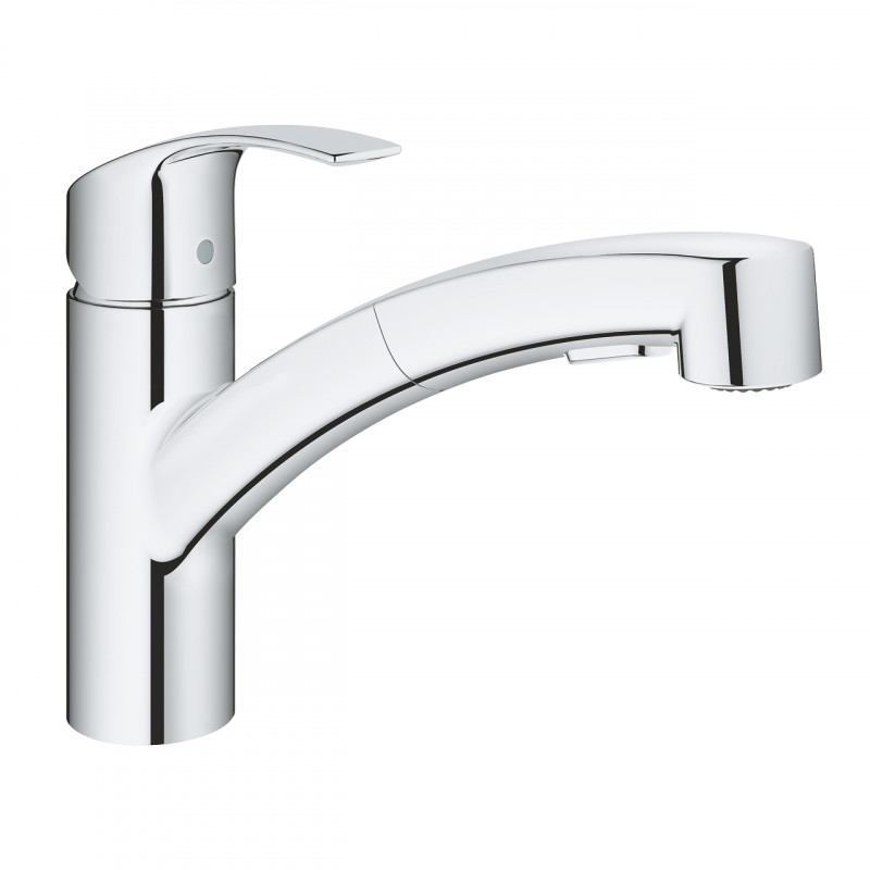 Смеситель для мойки Grohe Eurosmart 30305000 с выдвижной лейкой