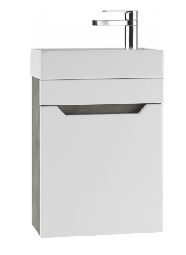 Тумба подвесная под умывальник "Енисей 40" Мечта без ящика АЙСБЕРГ DM2308T