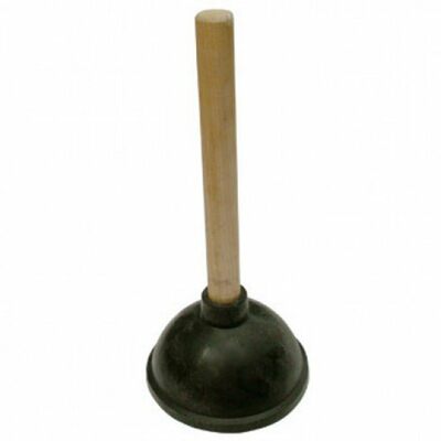 Вантуз с деревянной рук. конусный 150 мм