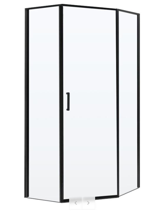 Душевой уголок BelBagno UNO-195-P-1-90-C-NERO